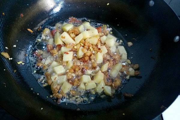 豆角沥米饭的做法图解11