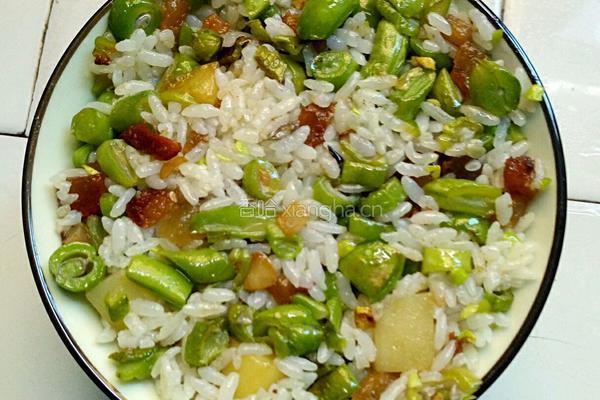 豆角沥米饭的做法图解19