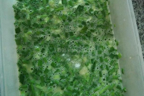 韭菜煎鸡蛋的做法图解4
