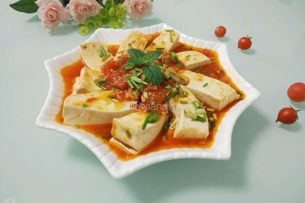 番茄烧豆腐的做法图解11