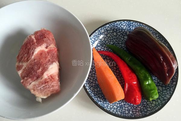 彩椒胡萝卜肉丝盖饭的做法图解2