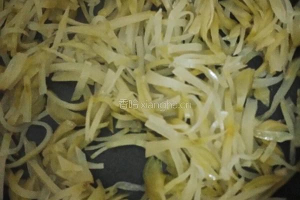 榨菜肉丝的做法图解4