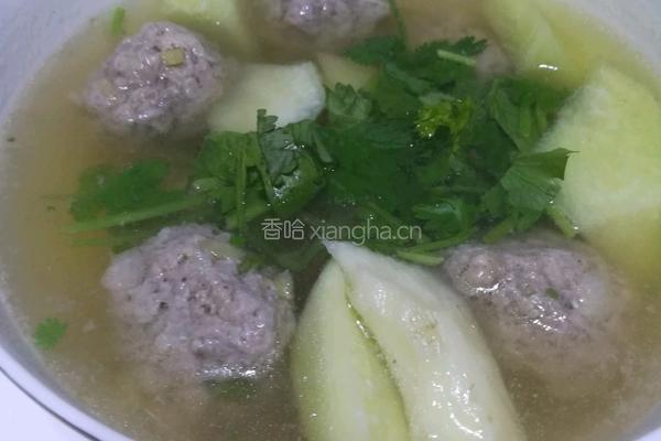 萝卜丸子汤的做法图解9