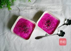 芝麻香火龙果米糊的做法图解8