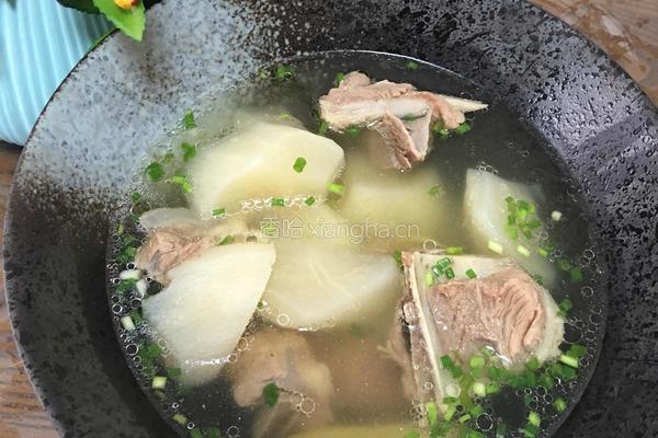 萝卜排骨汤的做法图解7