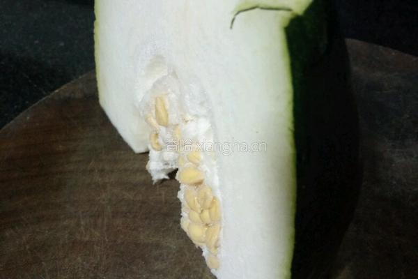 清炒冬瓜的做法图解1