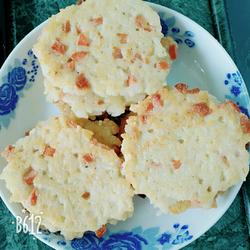 火腿米饭饼的做法[图]