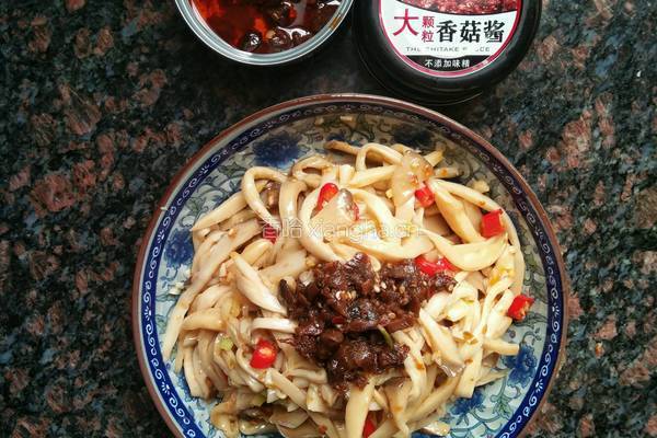 凉拌杏鲍菇的做法图解8
