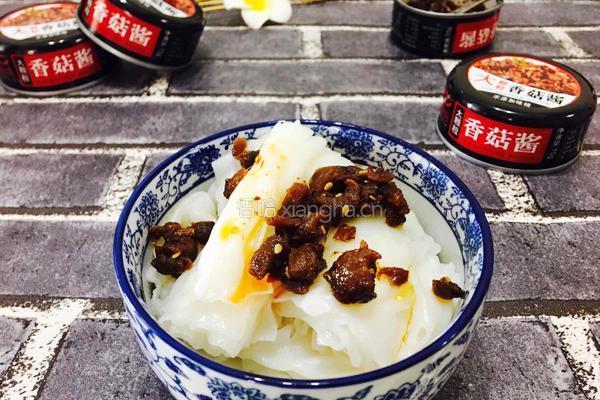 大颗粒香菇肠粉（简单快捷5分钟）的做法图解4