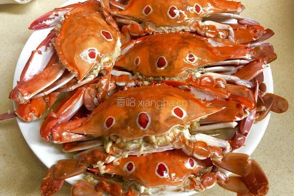 蒜蓉蒸蟹的做法图解7