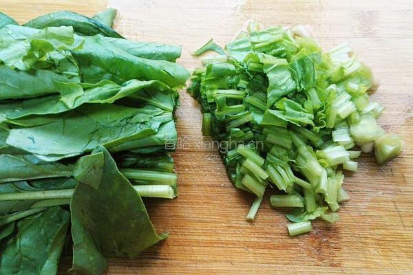 菠菜肉末杂菇粥的做法图解7