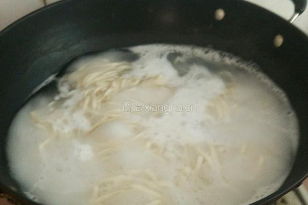 香菇酱拌面的做法图解2