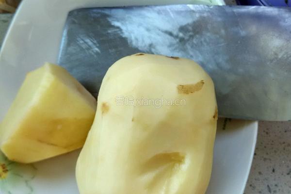 豆角土豆炖肉丸的做法图解5
