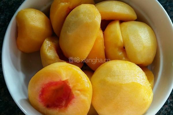 黄桃罐头的做法图解5
