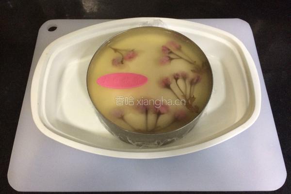 自制樱花慕斯蛋糕的做法图解16