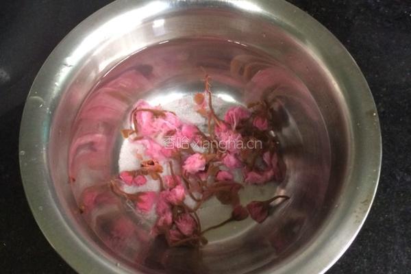 自制樱花慕斯蛋糕的做法图解7