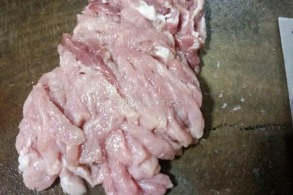四季豆炒肉的做法图解3