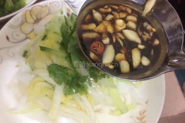 凉拌河粉的做法图解3