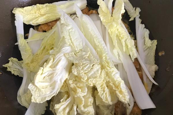 虾酱鸡蛋炒娃娃菜的做法图解7