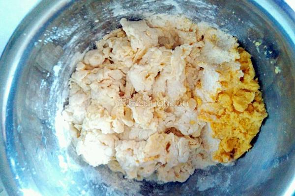 东北玉米面大蒸饺的做法图解4