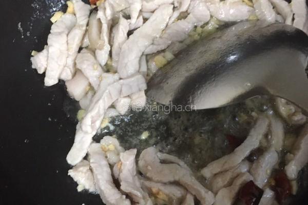 四季豆炒肉丝的做法图解9