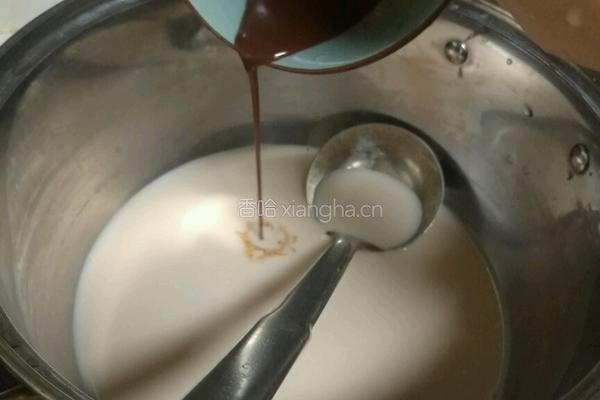 巧克力奶茶的做法图解7