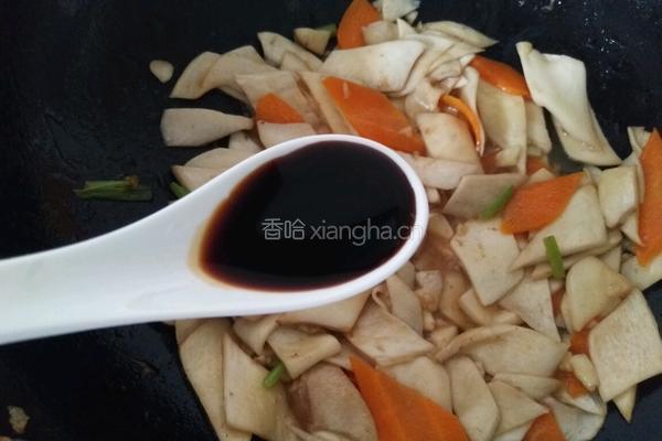 杏鲍菇炒肉片的做法图解12