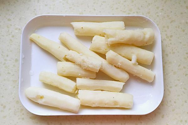 豆沙山药糕的做法图解3