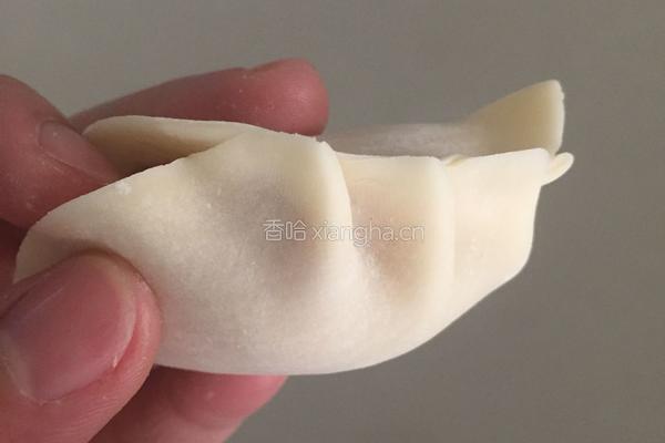白菜肉饺的做法图解5