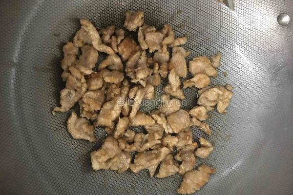 荷兰豆炒瘦肉的做法图解5