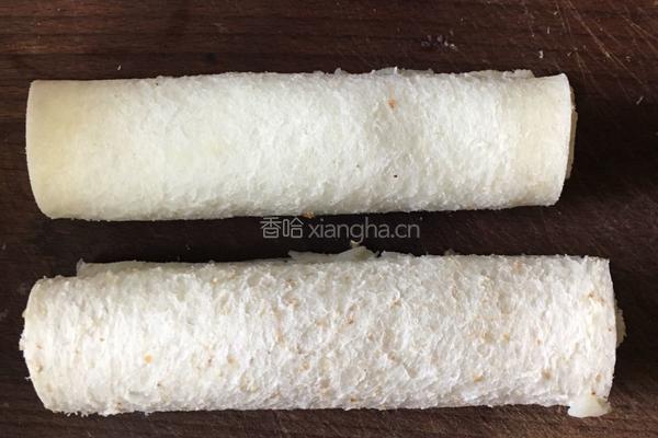薯蓉夹心吐司卷的做法图解6