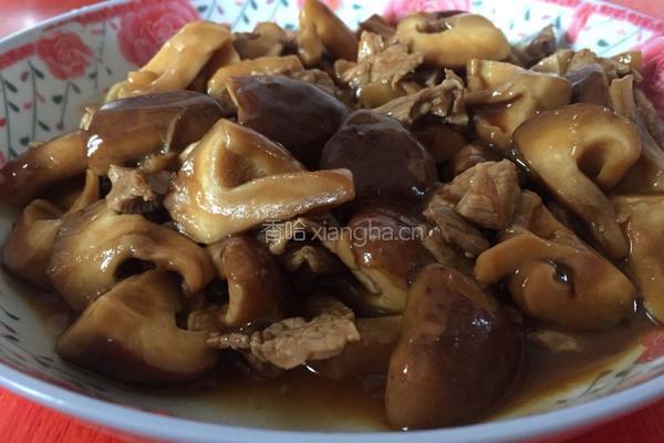 香菇滑肉的做法图解4
