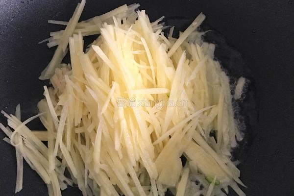 青椒土豆丝的做法图解4