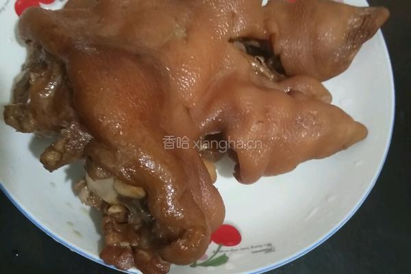 卤猪蹄的做法图解5