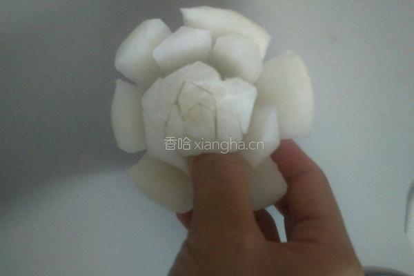 简雕玫瑰花的做法图解7