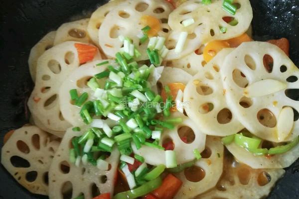 炒藕片的做法图解15