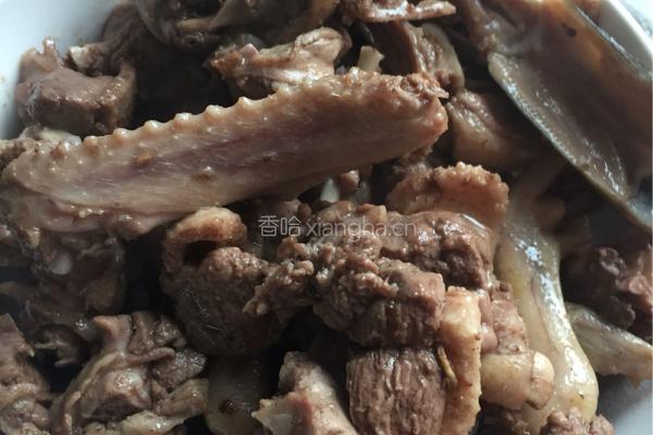 茶油血鸭的做法图解4