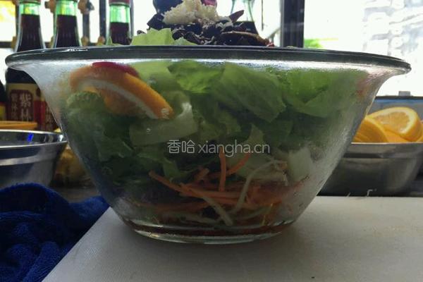 捞汁生菜的做法图解2