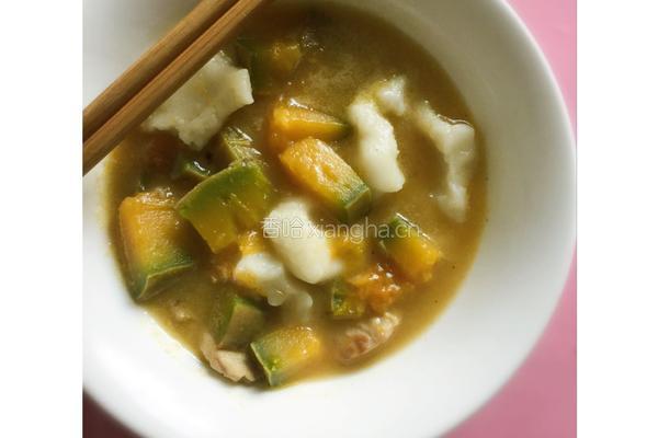粉糯南瓜（餐,温州农家)的做法图解3