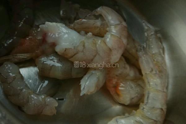 虾仁鸡蛋白菜馅饺子的做法图解4