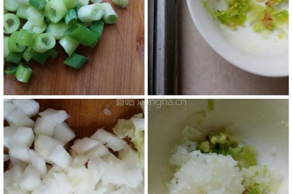 虾仁鸡蛋白菜馅饺子的做法图解8