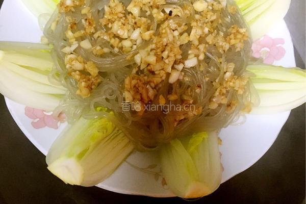 蒜蓉粉丝娃娃菜的做法图解15