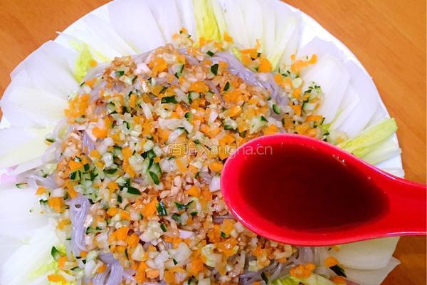 蒜蓉粉丝娃娃菜的做法图解19