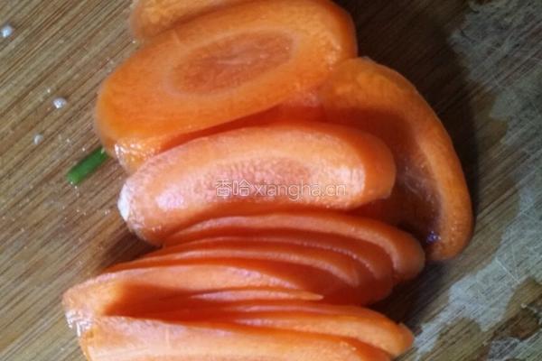 花菜炒肉的做法图解3