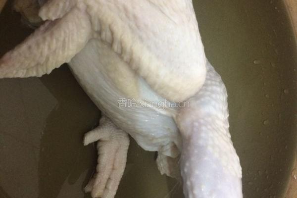 榴莲炖老母鸡的做法图解1