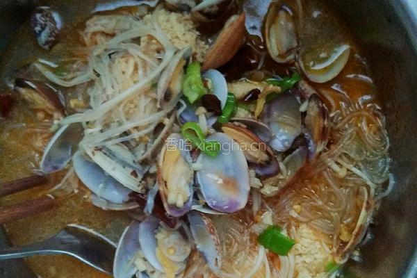 蚬子粉丝金针菇(香辣版)的做法图解11