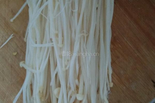 蚬子粉丝金针菇(香辣版)的做法图解5