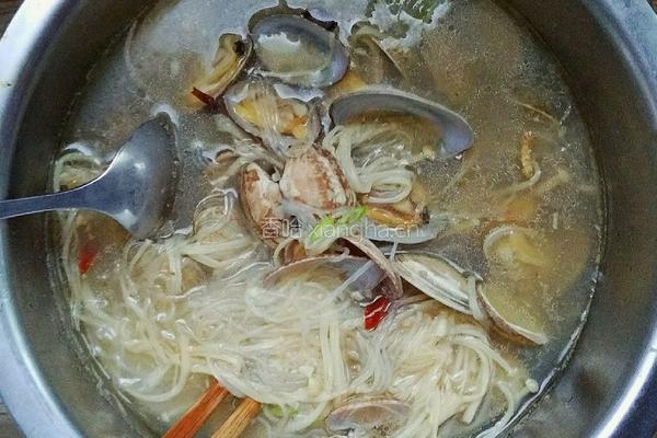 蚬子粉丝金针菇（蒜香版）的做法图解11