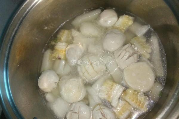 肉丸汤的做法图解3
