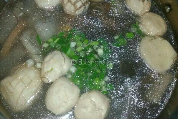 肉丸汤的做法图解5